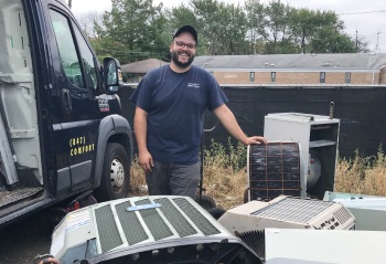 Home Comfort USA technicians posing as a group for a company photo