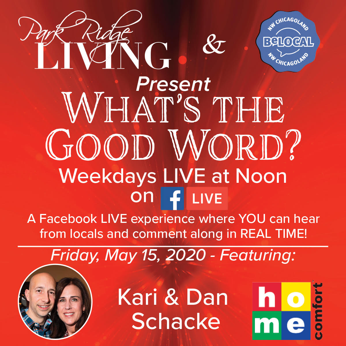 What's the Good Word Facebook live promo